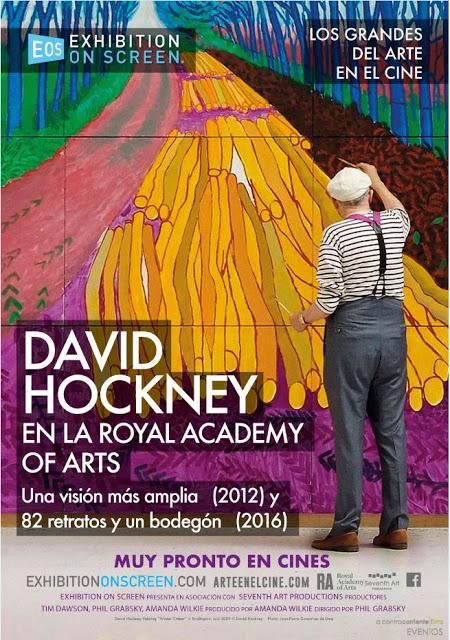 David Hockney en la Royal Academy of Arts