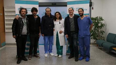 Hospital San Agustín acoge el rodaje de Tu Hijo, protagonizado por José Coronado