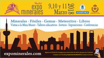 EXPOMINERALES 2018 MADRID EXPOMINERALES 2018 MADRID