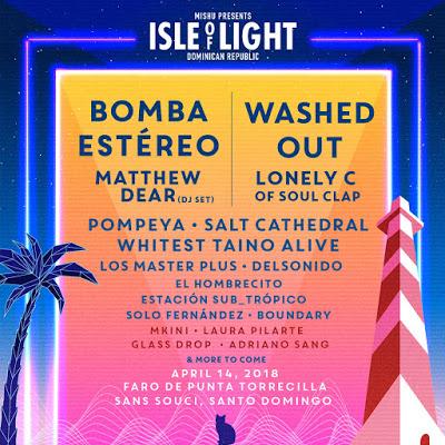 Isle of Light 2018: Bomba Estéreo y Washed Out son cabezas de cartel