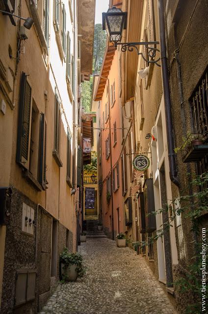Calles Bellagio Bellagio viaje Lago di Como Italia
