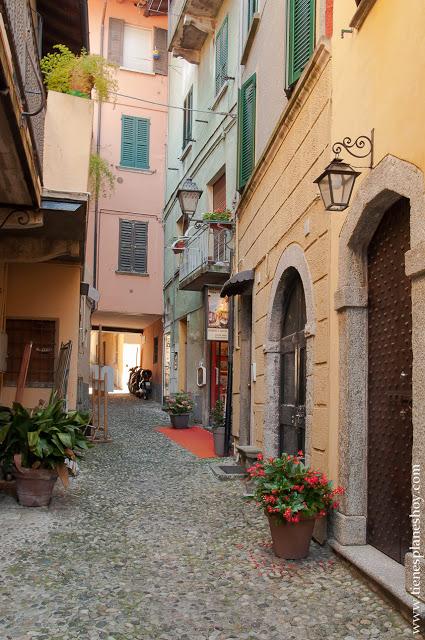 Bellagio Calles Bellagio viaje Lago di COmo Italia