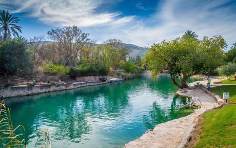 Maravillas de Israel. Parque nacional de Gan Hashlosha.