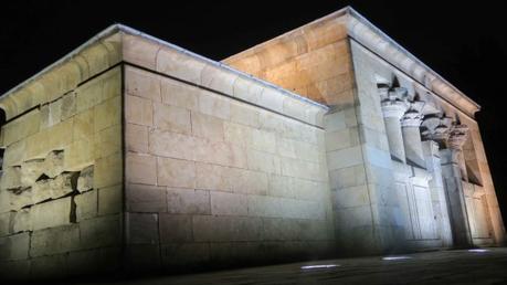 Atardecer en el Templo de Debod