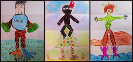 Creando personajes con la técnica del Cadáver Exquisito