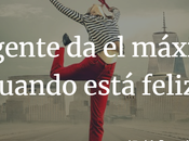 gente máximo cuando está feliz.
