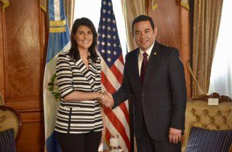 Delegada-Trump-Nikki-Haley-Jimmy-Morales-reunión-1190x781