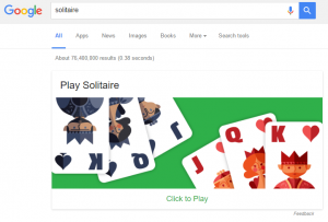 Mini-Juegos a los que podemos acceder desde el buscador de Google