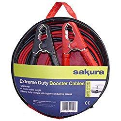 Sakura SS3627 Cable de Arranque, 700 Amp 4 metres