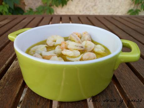 Gambas al ajillo (tradicional o Crock-Pot) Gambas al ajillo (tradicional o Crock-Pot)