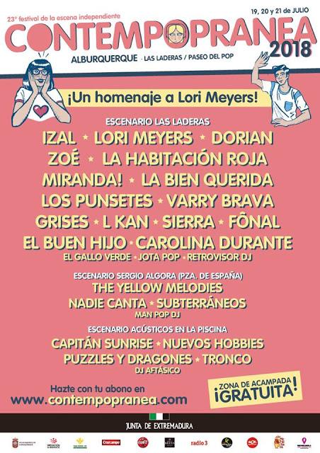 [Noticia] Cartel del Contempopránea 2018