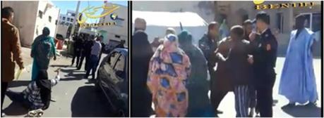 Familia saharaui atacada por autoridades marroquíes