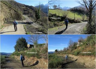 Por los praos de Vil.lar de Cinfuegos y Las Chanas