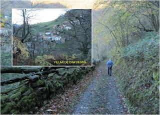 Por los praos de Vil.lar de Cinfuegos y Las Chanas