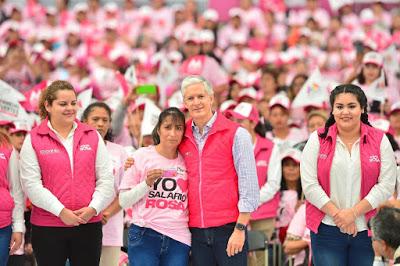 CON SALARIO ROSA SE BRINDAN MÁS POSIBILIDADES DE SUPERACIÓN Y CRECIMIENTO PERSONAL A MUJERES MEXIQUENSES: ALFREDO DEL MAZO