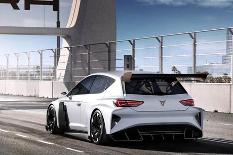 Cupra e-Racer el vehículo de carrera 100% eléctrico de Seat