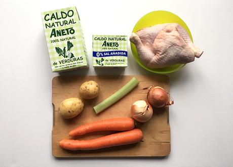 Rica Sopa de pollo: ideal para combatir resfriados