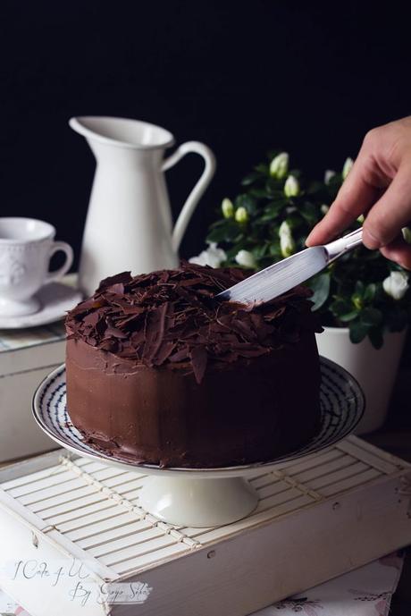 Tarta de Chocolate, Cafe y Mascarpone