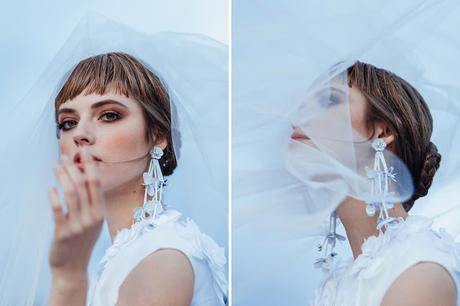 Maison Vergara es la campaña de Oui Novias 2018 de maquillaje y peluquería que se inspira en la Alta Costura de Balenciaga