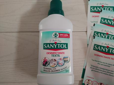 Probando Sanytol Desinfectante Textil
