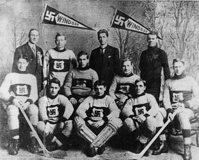 Esvásticas y hockey