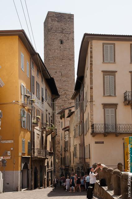 Bergamo Campanone visitar Italia