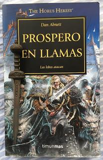 Portada del libro Prospero en llamas, de Dan Abnett