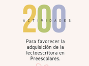 actividades para favorecer adquisición lectoescritura preescolares. Parte