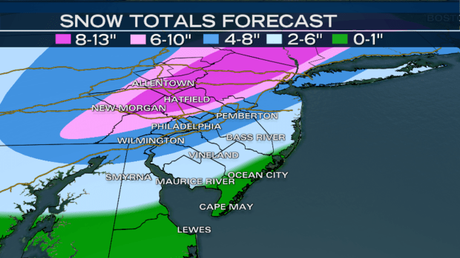 Lo que necesita saber: la nieve de alto impacto Nor'easter se intensifica a medida que las condiciones se deterioran