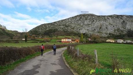 Peña Careses, cara sur.