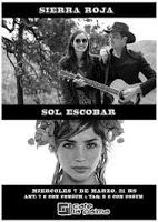 Concierto de Sierra Roja y Sol Escobar en Café la Palma