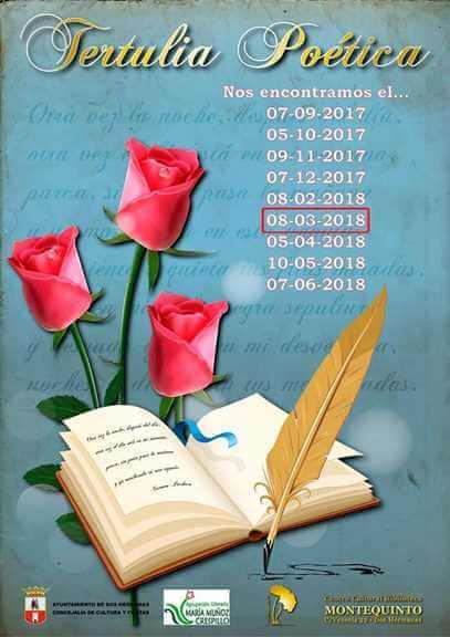 Tertulia Poética – Agrupación Literaria María Muñoz Crespillo