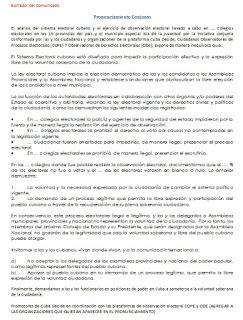 Denuncia sobre actividad anticubana de Rosa María Payá