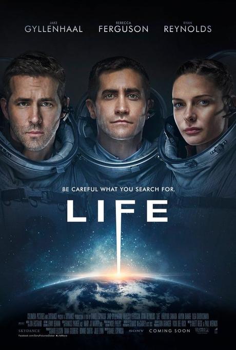 Life Movie Poster with jake GyllenhaalRebecca Ferguson and Ryan Reynolds http://ift.tt/2lk5314