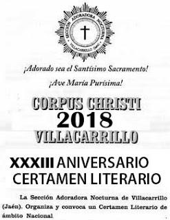 Concurso Literario Corpus Christi Villacarrillo