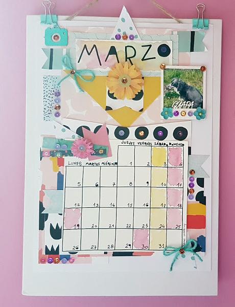 ¡Os presento el Calendario Escrapero 2018!