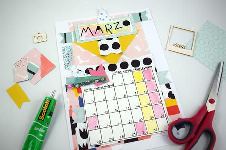 ¡Os presento el Calendario Escrapero 2018!