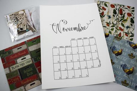 ¡Os presento el Calendario Escrapero 2018!