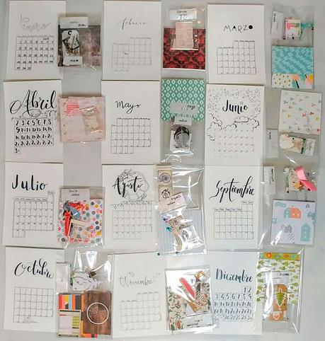 ¡Os presento el Calendario Escrapero 2018!