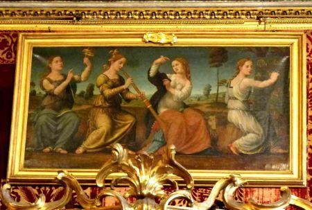 Las alegorías del cuadrivium de la Galería Doria Pamphilj en Roma