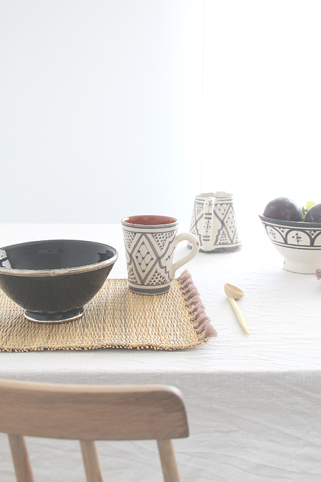 Estilo étnico en el desayuno