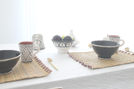 Estilo étnico en el desayuno