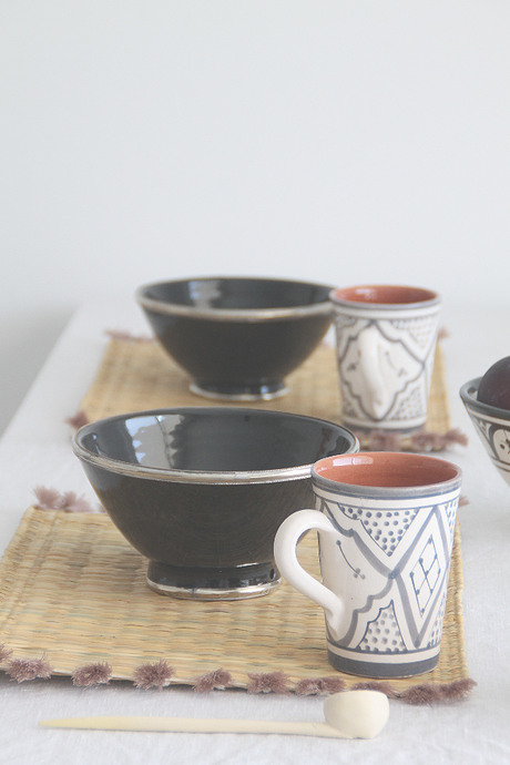 Estilo étnico en el desayuno