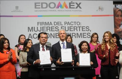 DESTACA ALFREDO DEL MAZO COMPROMISO PARA FORTALECER LA IGUALDAD DE GÉNERO Y PROTEGER LOS DERECHOS DE LAS MEXIQUENSES