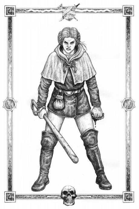 Galería de arquetipos para Zweihänder RPG: Todas mujeres