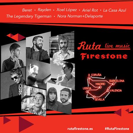 Ruta Firestone 2018: Beret, Rayden, Xoel López, Ariel Rot, La Casa Azul...