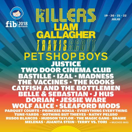 FIB 2018: Pet Shop Boys, Justice, IZAL, Belle & Sebastian, Madness, Dorian, The Kooks...