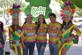 Carnaval de sabores de Kola Real presente en el gran cierre del Carnaval Nacional 2018