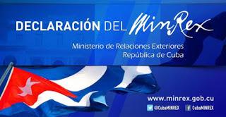 MINREX: Abortada provocación anticubana en visperas de las elecciones