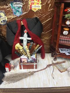 NUEVA ENTRADA DE ENCARGOS ESCENA DE MINIATURA DE HARRY PO...